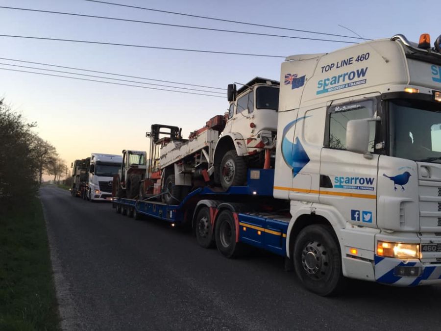 Two Low Loaders